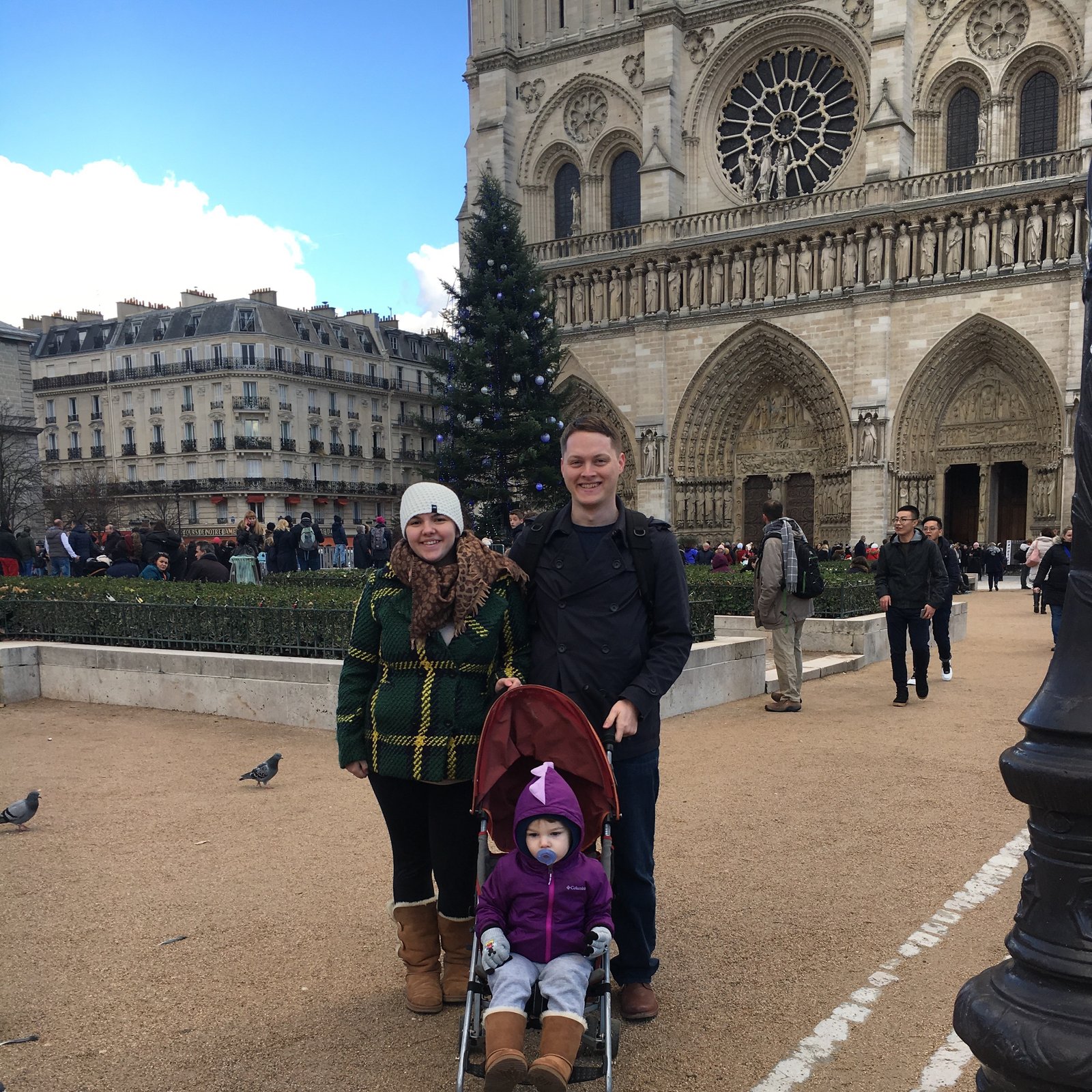 3 days in paris toddler notre dame