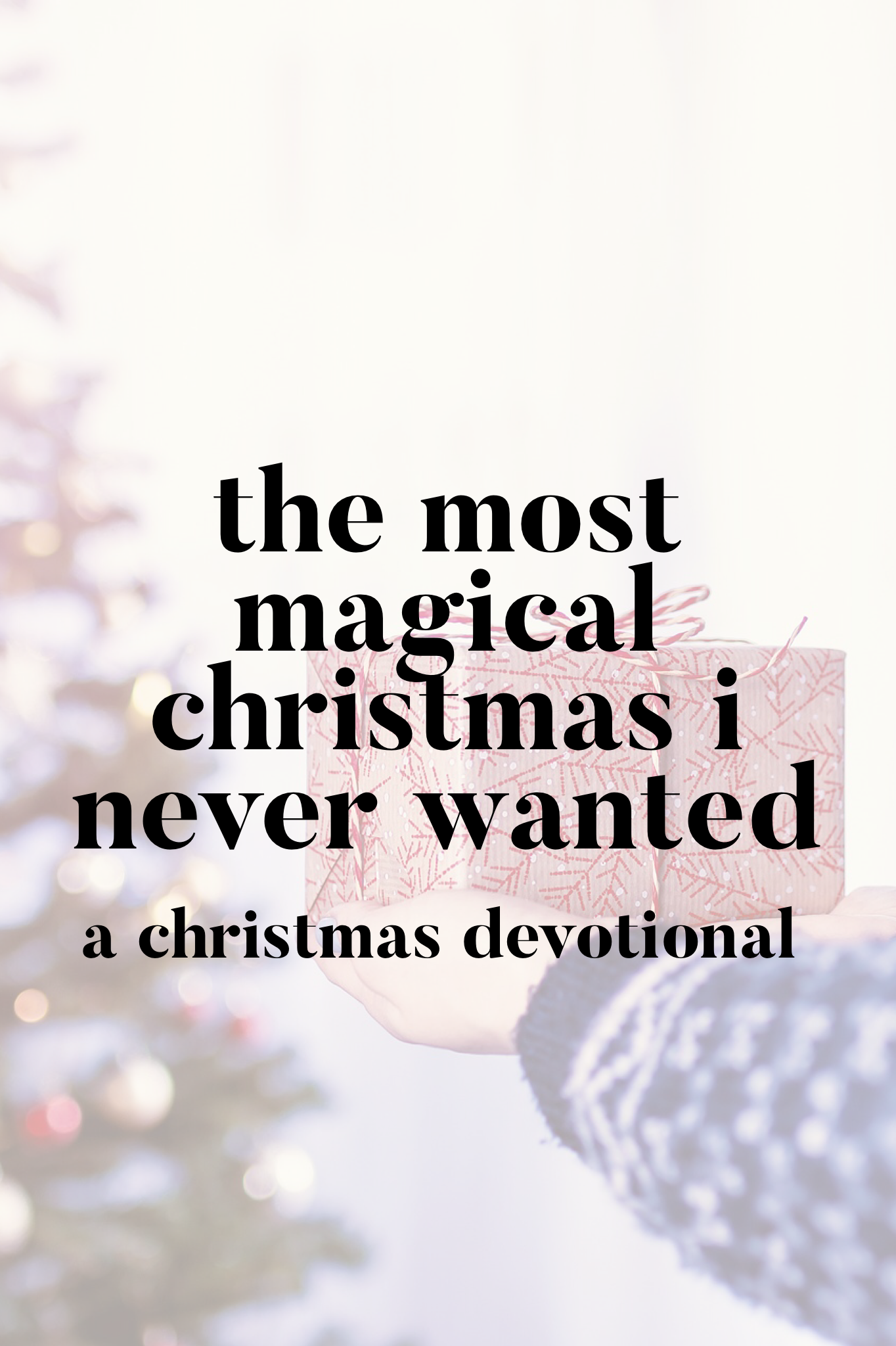 a christmas devotional